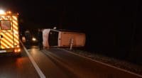 Schnottwil SO - Bei Unfall auf Seite gekippt