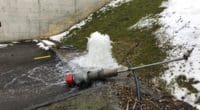 St.Gallen - Bei Unfall Hydranten umgefahren