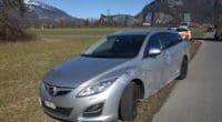 Bad Ragaz SG - Rennradfahrer nach Unfall mit Auto ins Spital geflogen