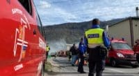 Vétroz VS - Brand in der Abfallverwertungsunternehmens