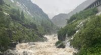 Hochwasser Kanton Uri - Mehrere Häuser evakuiert
