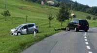 Verkehrsunfall zwischen zwei PW in Malters LU